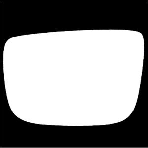 Wing Mirrors, Left Stick On Wing Mirror Glass for Volvo XC60, 2008 Onwards, SUMMIT