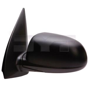 Wing Mirrors, Left Wing Mirror (manual, black cover) for Hyundai i10, 2011 2014, 