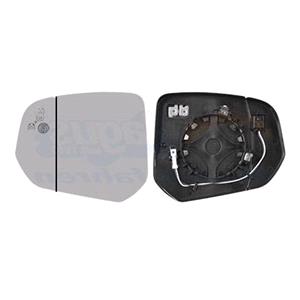 Wing Mirrors, Left Wing Mirror Glass (heated, blind spot warning lamp) for Ford TRANSIT CONNECT Box 2018 2021, 
