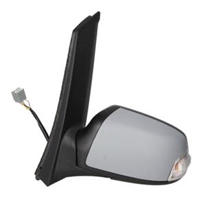 Wing Mirrors, Left Wing Mirror (electric, heated, indicator and puddle lamp, primed cover, power folding) for Ford C MAX 2007 2010, 