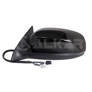 Wing Mirrors, Left Wing Mirror (electric, heated, indicator, puddle lamp, primed cover, blind spot warning) for Jeep CHEROKEE 2013 Onwards, 