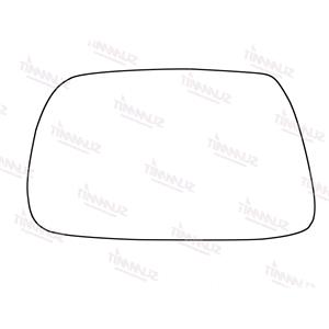 Wing Mirrors, Left Stick On Wing Mirror Glass for Jeep GRAND CHEROKEE III 2005 to 2010, 