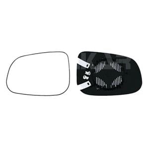 Wing Mirrors, Left Mirror Glass (heated) & Holder for Jaguar XJ (X358), 2007 2009, 
