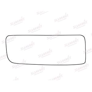 Wing Mirrors, Left Stick On Wing Mirror Glass for Mercedes SPRINTER 4,6 t van, 2006 2018, SUMMIT