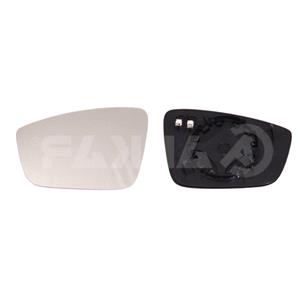 Wing Mirrors, Left Mirror Glass (heated) for Skoda Fabia 2014 Onwards, 