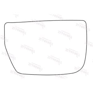 Wing Mirrors, Left Stick On Lower Blind Spot Mirror Glass for IVECO DAILY III Bus, 2006 2011, 