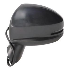 Wing Mirrors, Left Wing Mirror (electric, indicator, not heated, black cover, WITHOUT power folding) for Honda JAZZ IV, 2014 2020, 