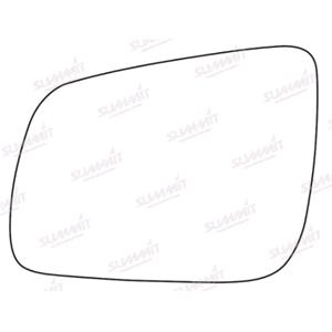 Wing Mirrors, Left Stick On Wing Mirror Glass for Mitsubishi LANCER Saloon 2008 Onwards, SUMMIT