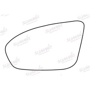 Wing Mirrors, Left Stick On Wing Mirror Glass for BMW 5 Series (M5), 2010 2016, M5 model only, 