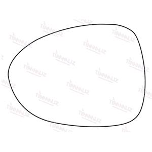 Wing Mirrors, Left Stick On Wing Mirror Glass for Mazda MX 5 MK III 2010 2016, SUMMIT