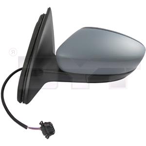 Wing Mirrors, Left Wing Mirror (electric, heated, primed cover) for Seat TOLEDO IV, 2012 Onwards, 