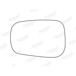 Wing Mirrors, Left / Right Stick On Wing Mirror Glass for Ford FUSION, 2002 2005, SUMMIT