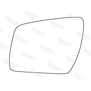 Wing Mirrors, Left Stick On Wing Mirror Glass for Kia SOUL 2009 to 2013, 