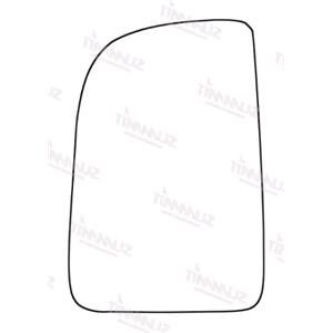 Wing Mirrors, Left Stick On Wing Mirror Glass for Mercedes SPRINTER 4 t Tourer Bus 2018 Onwards, 