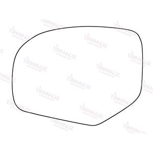 Wing Mirrors, Left Stick On Wing Mirror Glass for Suzuki SWIFT IV 2010 to 2017, 