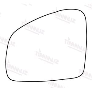 Wing Mirrors, Left Stick On Wing Mirror Glass for Renault TWINGO III 2014 Onwards, SUMMIT