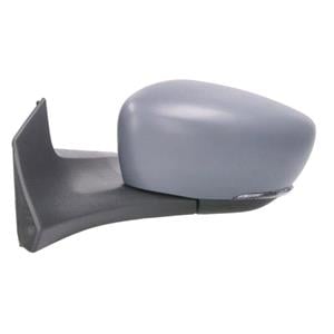 Wing Mirrors, Left Wing Mirror (electric, heated, indicator, primed cover, WITHOUT power folding) for Renault ZOE 2020 Onwards, 