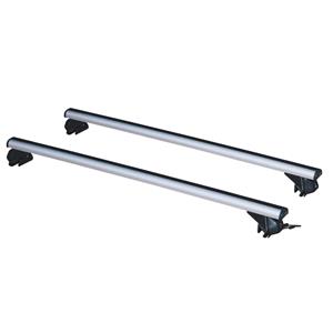 Roof Racks and Bars, La Prealpina LP58 silver aluminium aero Roof Bars for Opel SIGNUM 2003 to 2008 (With Solid Integrated Roof Rails), La Prealpina