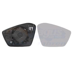 Wing Mirrors, Right Wing Mirror Glass with Holder (Convex, Automatic Dimming, Heated) for Skoda KAMIQ 2019 Onwards, 