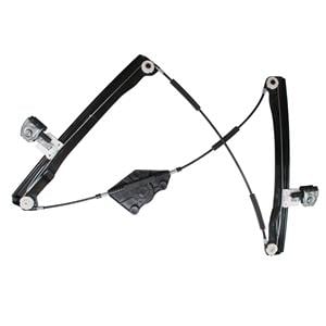 Window Regulators, Front Left Electric Window Regulator Mechanism (without motor) for ALFA ROMEO 159, 2005 2011, 4 Door Models, WITHOUT One Touch/Antipinch, holds a standard 2 pin/wire motor, AC Rolcar