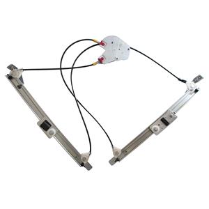 Window Regulators, Front Right Electric Window Regulator Mechanism (without motor) for MINI Convertible (R5), 2004 2007, 2 Door Models, WITHOUT One Touch/Antipinch, holds a standard 2 pin/wire motor, AC Rolcar