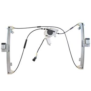 Window Regulators, Electric Window Regulator (with motor) for Land Rover FREELANDER (LN), 1998 2006, Lid, 4 Door Models, WITHOUT One Touch/Antipinch, motor has 2 pins/wires, AC Rolcar