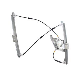 Window Regulators, Front Right Electric Window Regulator Mechanism (without motor) for AUDI A6 Avant (4B, C5), 1997 2004, 4 Door Models, One Touch/AntiPinch Version, holds a motor with 6 or more pins, AC Rolcar