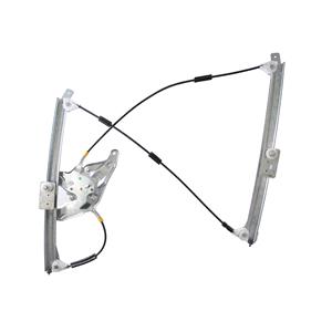 Window Regulators, Front Left Electric Window Regulator Mechanism (without motor) for AUDI A6 Avant (4B, C5), 1997 2004, 4 Door Models, One Touch/AntiPinch Version, holds a motor with 6 or more pins, AC Rolcar