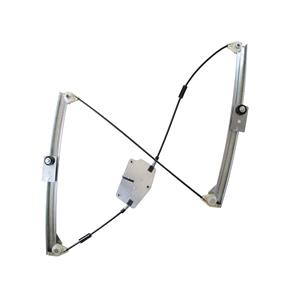 Window Regulators, Front Left Electric Window Regulator Mechanism (without motor) for AUDI A3 Sportback (8PA), 2004 2013, 4 Door Models, One Touch/AntiPinch Version, holds a motor with 6 or more pins, AC Rolcar