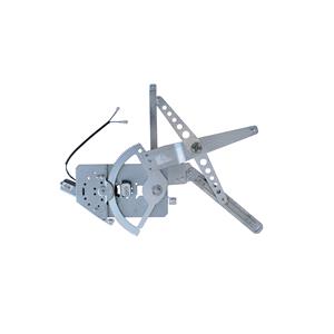 Window Regulators, Front Right Electric Window Regulator (with motor) for BMW 5 Series (E34), 1987 1995, 4 Door Models, WITHOUT One Touch/Antipinch, motor has 2 pins/wires, AC Rolcar