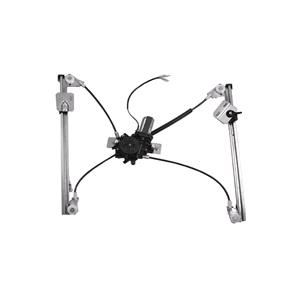 Window Regulators, Front Right Electric Window Regulator (with motor) for SKODA FELICIA Mk II (6U1), 1998 2001, 4 Door Models, WITHOUT One Touch/Antipinch, motor has 2 pins/wires, AC Rolcar