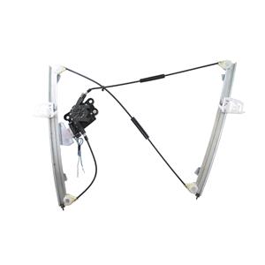 Window Regulators, Front Left Electric Window Regulator (with motor,  door only) for Peugeot 206 Van, 1999 2010, 2 Door Models, WITHOUT One Touch/Antipinch, motor has 2 pins/wires, AC Rolcar