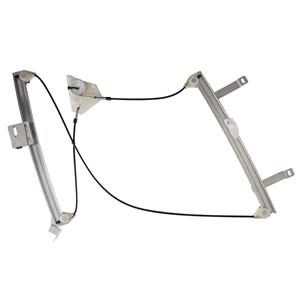 Window Regulators, Front Right Electric Window Regulator Mechanism (without motor) for PEUGEOT 307 CC (3B), 2003 2007, 2 Door Models, One Touch/AntiPinch Version, holds a motor with 6 or more pins, AC Rolcar