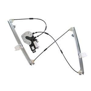 Window Regulators, Front Right Electric Window Regulator (with motor, one touch operation) for RENAULT MEGANE II (BM0/1_, CM0/1_), 2002 2008, 4 Door Models, One Touch Version, motor has 6 or more pins, AC Rolcar