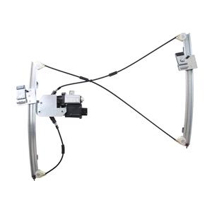 Window Regulators, Front Left Electric Window Regulator (with motor, one touch operation) for VW Polo (6N), 1999 2001, 2 Door Models, One Touch Version, motor has 6 or more pins, AC Rolcar