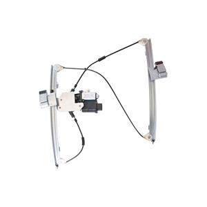 Window Regulators, Front Left Electric Window Regulator (with motor, one touch operation) for VW Polo (6N), 1999 2001, 4 Door Models, One Touch Version, motor has 6 or more pins, AC Rolcar