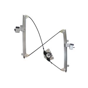 Window Regulators, Front Right Electric Window Regulator Mechanism (without motor) for VW PASSAT (3C), 2005 2010, 4 Door Models, One Touch/AntiPinch Version, holds a motor with 6 or more pins, AC Rolcar