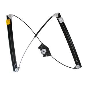 Window Regulators, Front Right Electric Window Regulator Mechanism (without motor) for PORSCHE CAYENNE (955), 2002 2010, 4 Door Models, WITHOUT One Touch/Antipinch, holds a standard 2 pin/wire motor, AC Rolcar