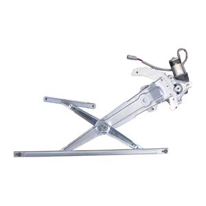 Window Regulators, Front Right Electric Window Regulator (with motor, fits  door models only) for HONDA CIVIC VI Hatchback (EJ9, EK1/3/4), 1995 2001, 2 Door Models, WITHOUT One Touch/Antipinch, motor has 2 pins/wires, AC Rolcar