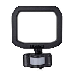 Connected Home, Luceco Castra Smart Black Flood Light with PIR   20W   2400 Lumens, Luceco