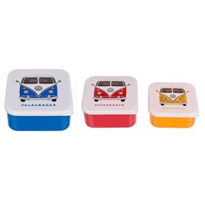 Gifts, Official Volkswagen Campervan Lunchbox   Set Of 3 , OOTB