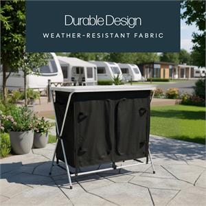 Portable Camping Table and Storage Unit