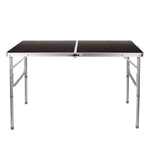 Camping Table with Adjustable Legs - 120x60x70cm