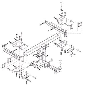 Tow Bars And Hitches, Steinhof Towbar for Mercedes M CLASS, 2005 2011, Steinhof