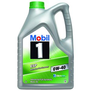 Engine Oils and Lubricants, Mobil 1 ESP X3 0W-40 Fully Synthetic Engine Oil - 5 Litres, MOBIL