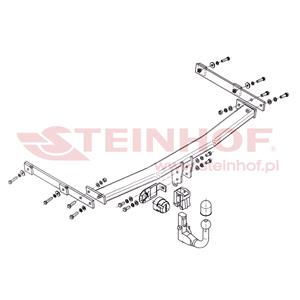 Tow Bars And Hitches, Steinhof Automatic Detachable Towbar (vertical system) for Mazda 6 Estate,  2008 to 2012, Steinhof