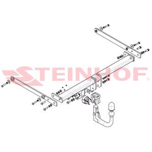 Tow Bars And Hitches, Steinhof Automatic Detachable Towbar (vertical system) for Mazda CX 3, 2015 Onwards, Steinhof