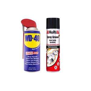 spray lubricants and grease