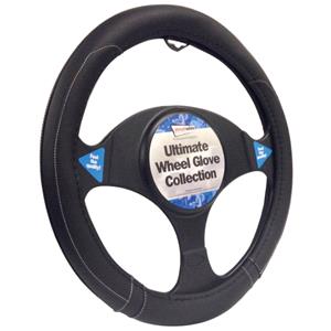 Steering Wheel Covers, Black Sports Wheel Glove, Streetwize