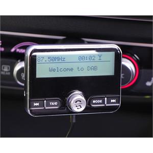 Universal Audio Fitting Accessories, In Car DAB Radio Adapter with Bluetooth, Streetwize
